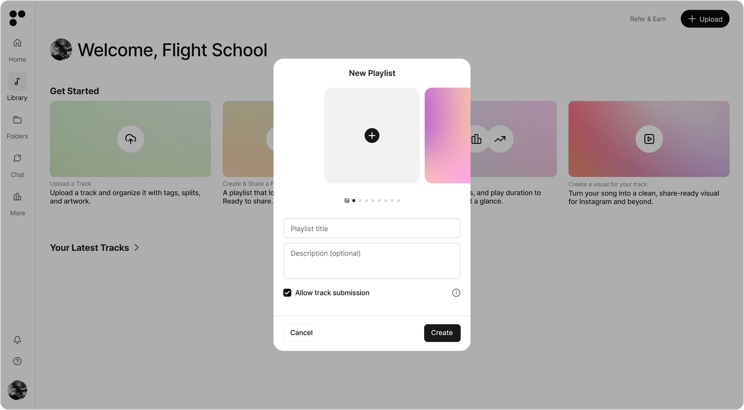 Submission request flow in Postal
